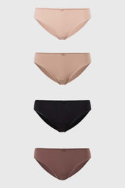 Calzón Mujer Bikini Liso Damasco