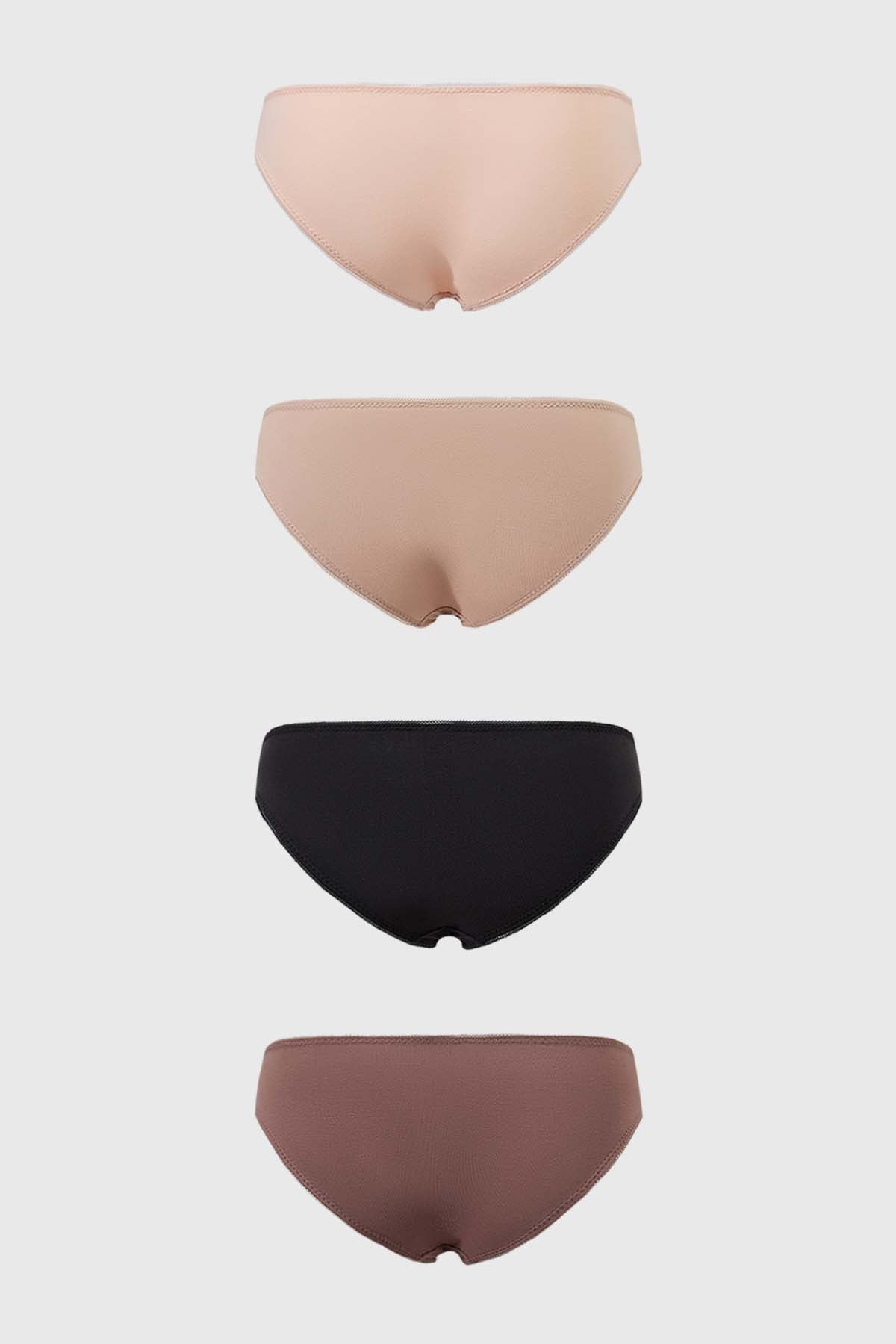 Calzón Mujer Bikini Liso Damasco