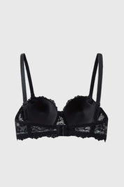 Sostén Mujer Copa Soft Strapless Encaje Negro