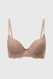Sostén Mujer Peto Con Copa Rib Camel