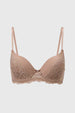 Sostén Mujer Peto Con Copa Rib Camel