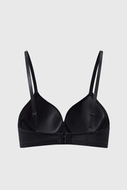 Sostén Mujer Peto Con Copa Rib Negro