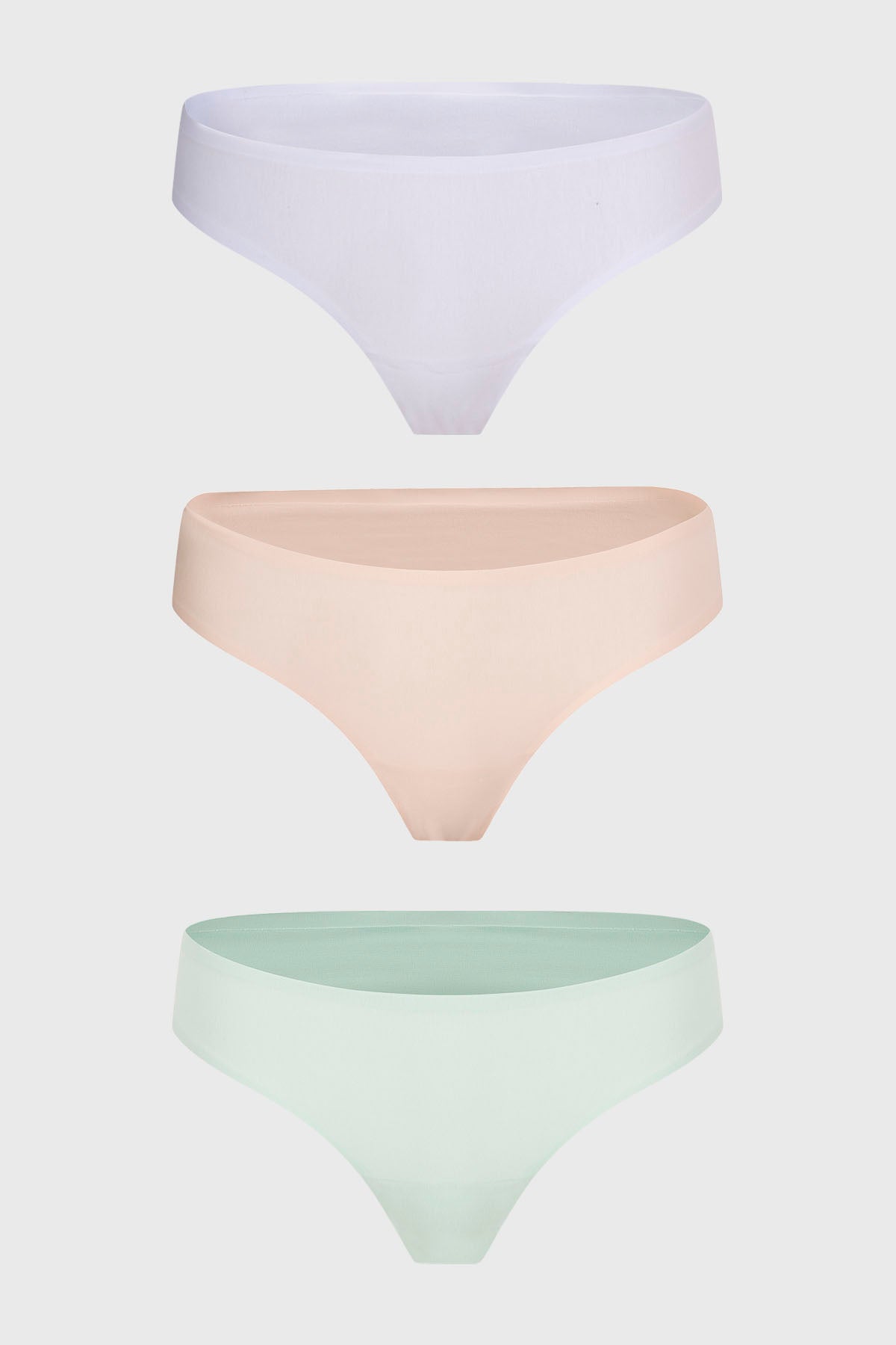 Calzón Mujer Colaless Tripack Liso Menta