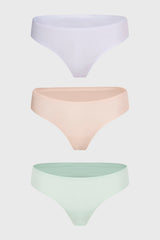 Calzón Mujer Colaless Tripack Liso Menta