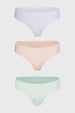 Calzón Mujer Colaless Tripack Liso Menta