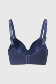 Sostén Mujer Support Detalle Encaje Gris Oscuro