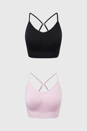Sostén Mujer Bipack Peto Liso Palo Rosa