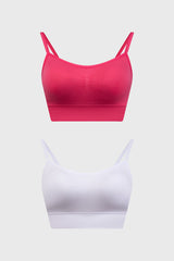 Sostén Mujer Bipack Peto Liso Fucsia