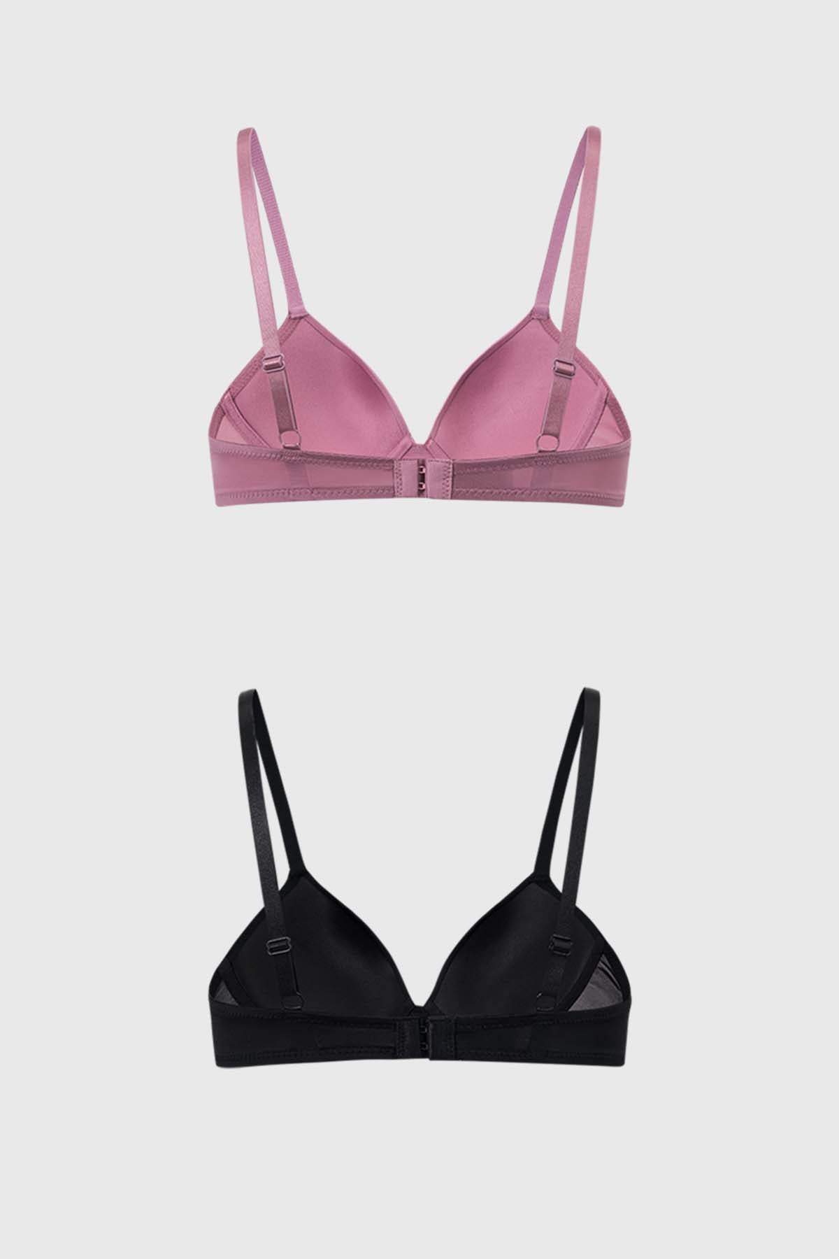 Sostén Mujer Bipack Copa Soft Liso Rosa Viejo