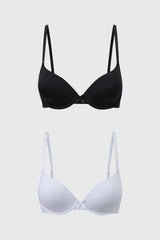 Sostén Mujer Bipack Copa Soft Liso Blanco