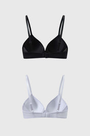 Sostén Mujer Bipack Copa Soft Liso Blanco