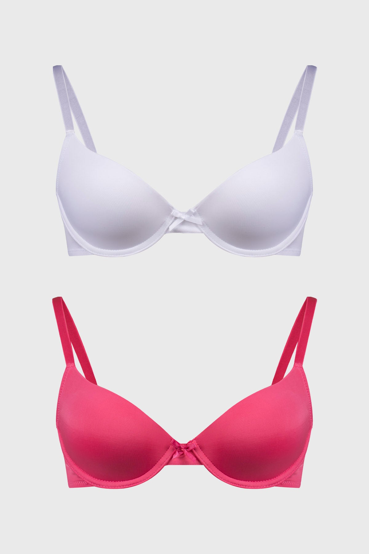 Sostén Mujer Bipack Copa Soft Liso Fucsia