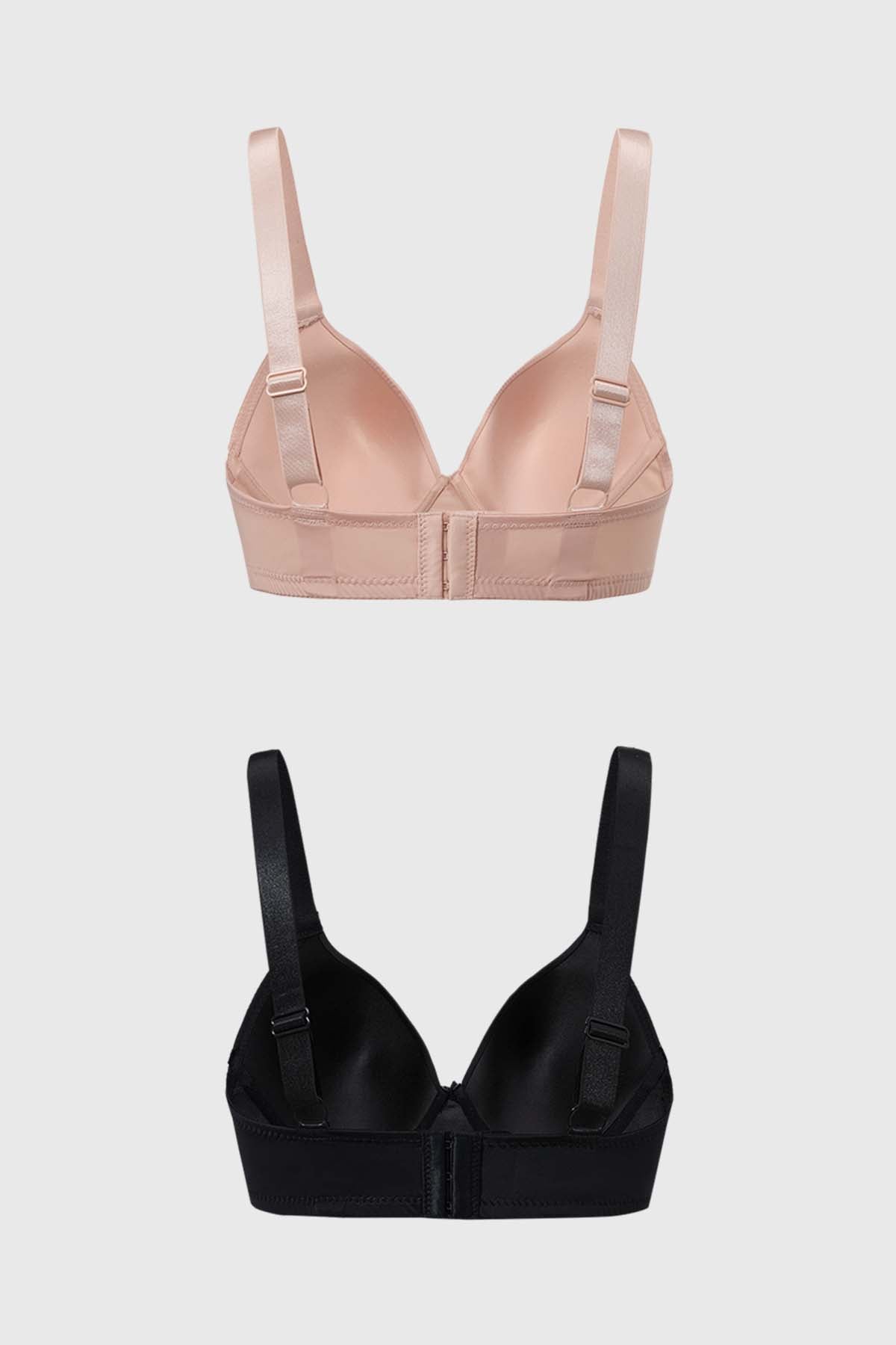 Sostén Mujer Bipack Copa Support Liso Damasco