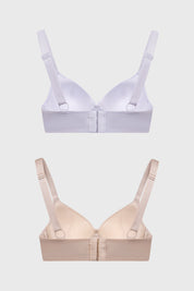 Sostén Mujer Bipack Copa Support Liso Beige