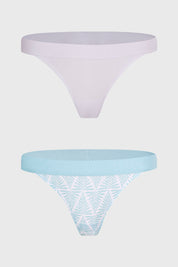 Calzón Mujer Colaless Estampado Aqua