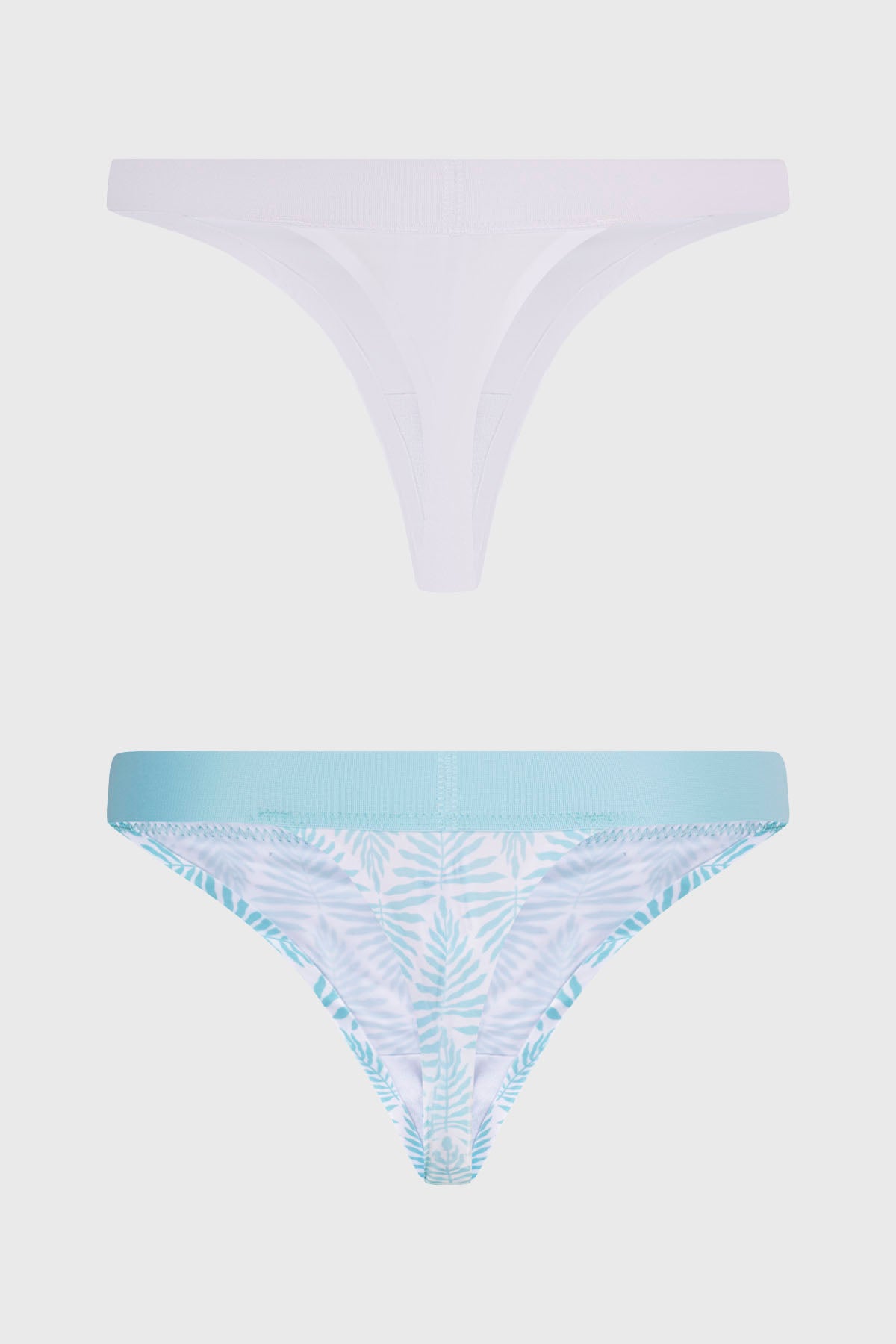 Calzón Mujer Colaless Estampado Aqua