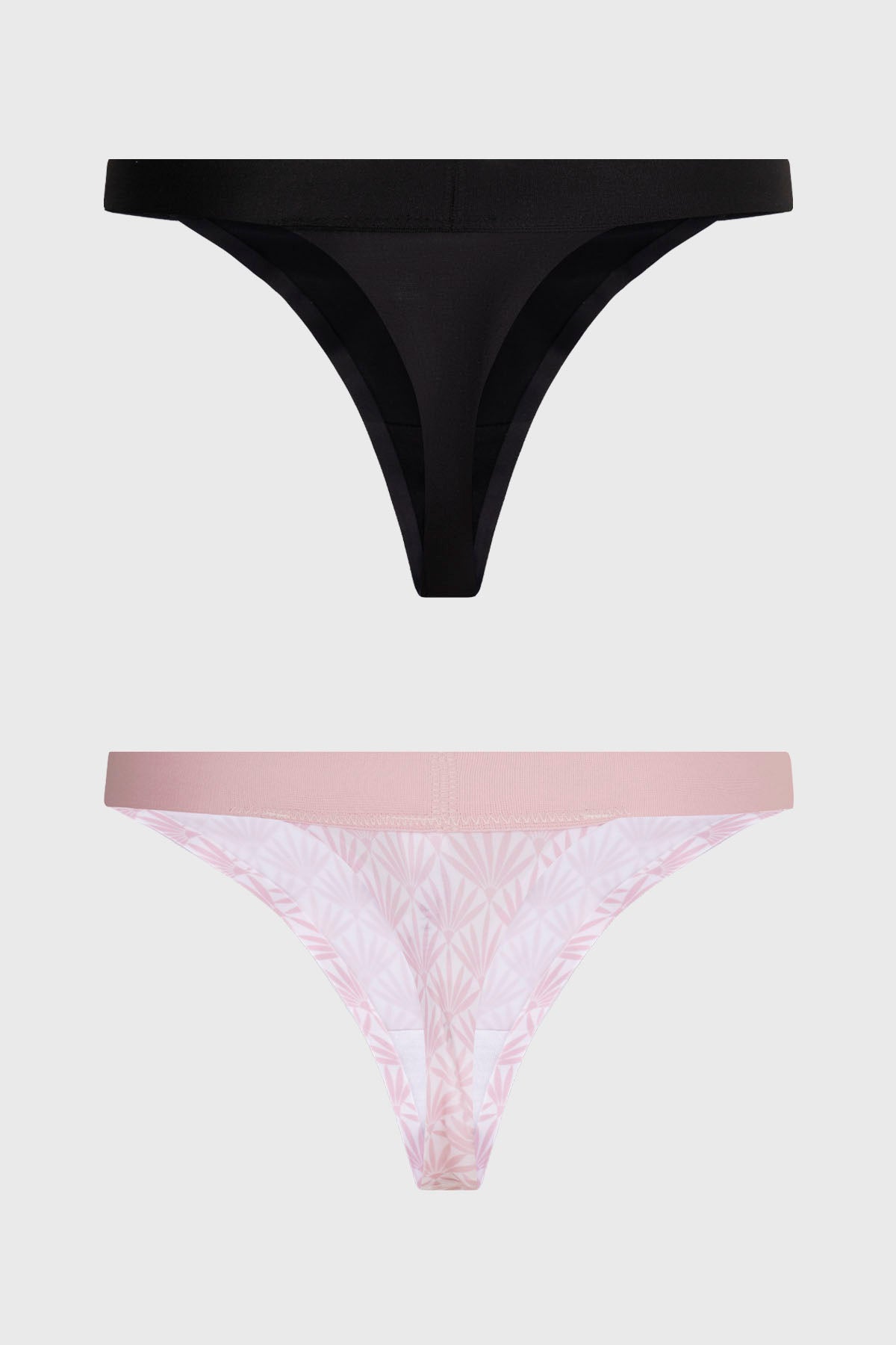 Calzón Mujer Colaless Estampado Palo Rosa