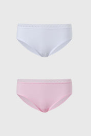 Calzón Mujer Bikini Invisible Blanco