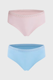 Calzón Mujer Bipack Bikini Invisible Palo Rosa