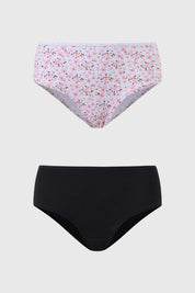 Calzón Mujer Pantaleta Algodón Negro