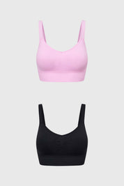 Sostén Mujer Peto Comfort Bipack Palo Rosa