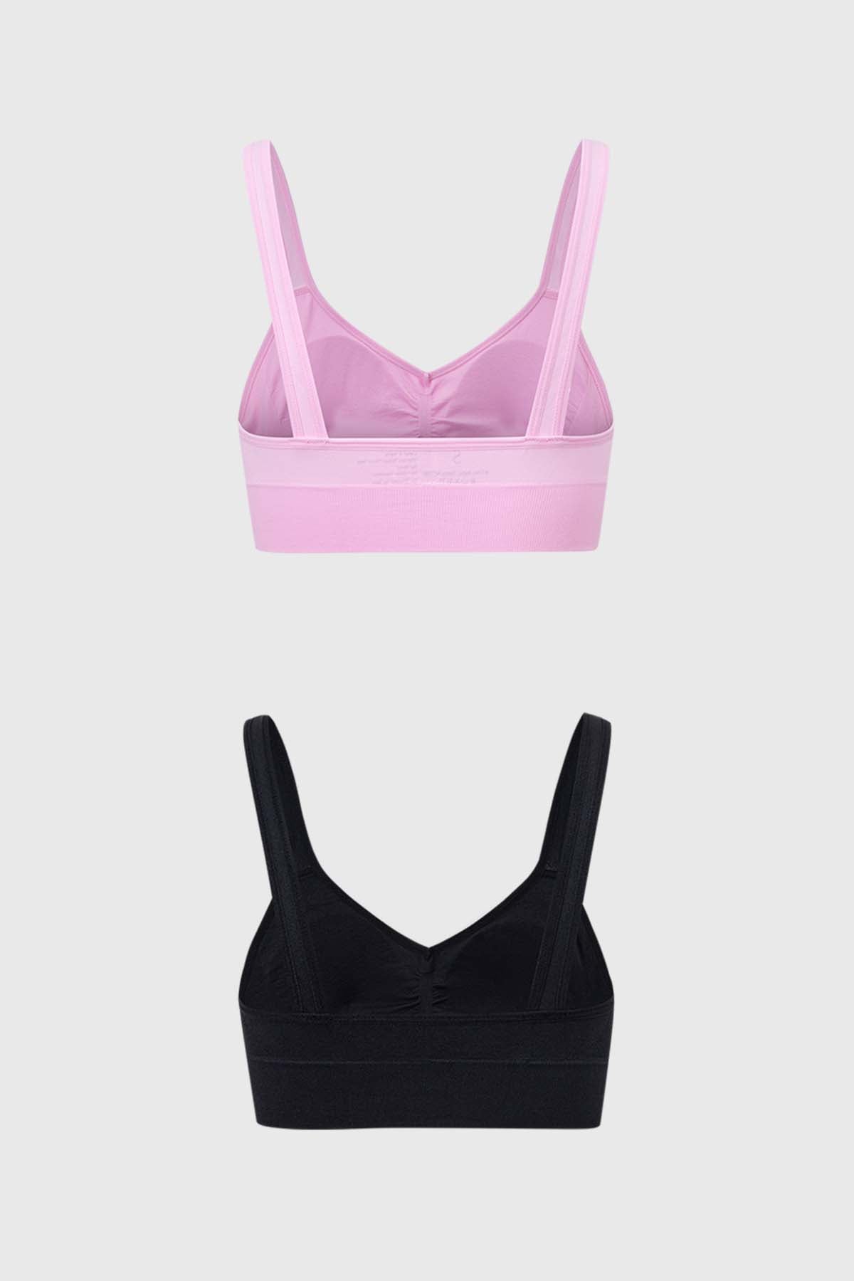 Sostén Mujer Peto Comfort Bipack Palo Rosa