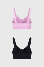 Sostén Mujer Peto Comfort Bipack Palo Rosa