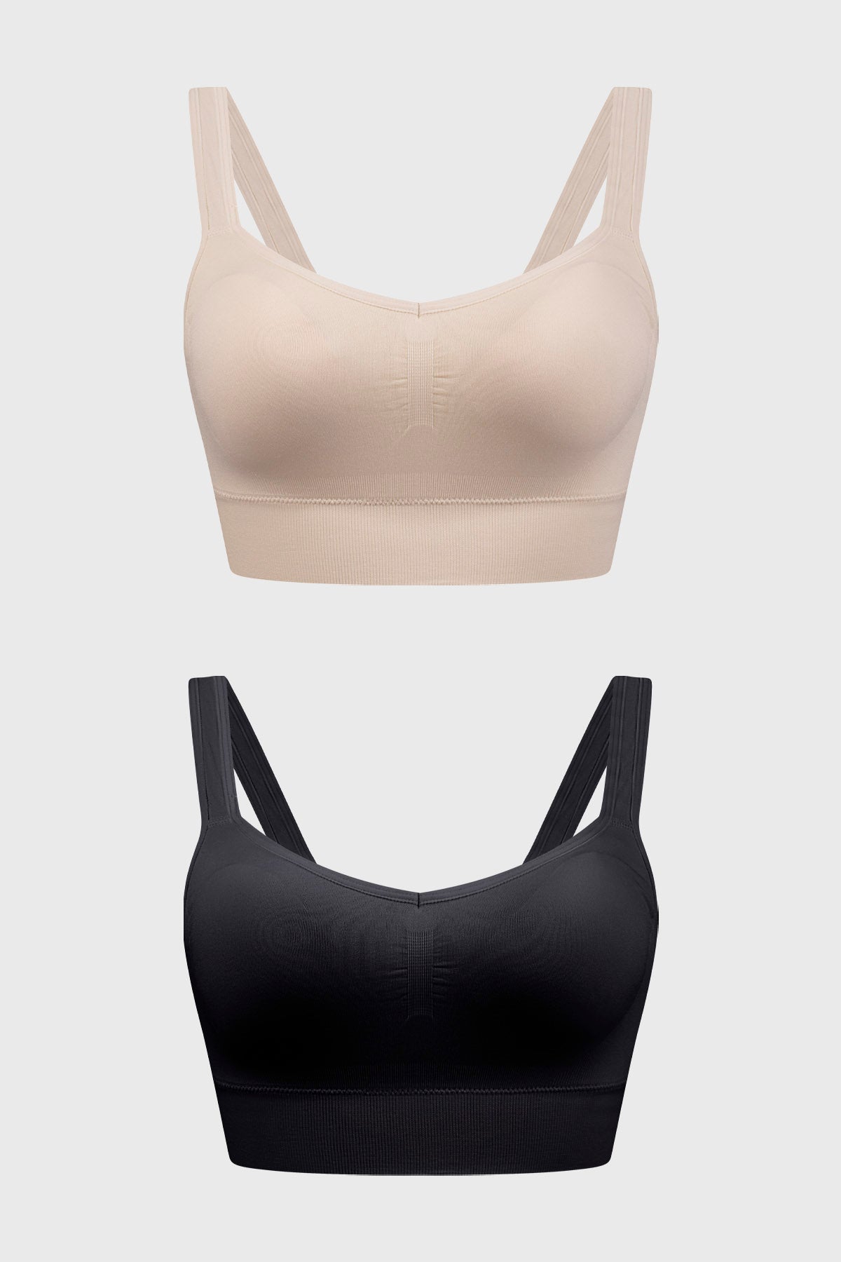 Sostén Mujer Peto Comfort Bipack Crudo