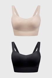 Sostén Mujer Peto Comfort Bipack Crudo