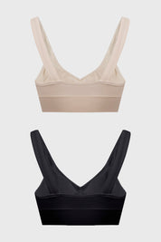 Sostén Mujer Peto Comfort Bipack Crudo