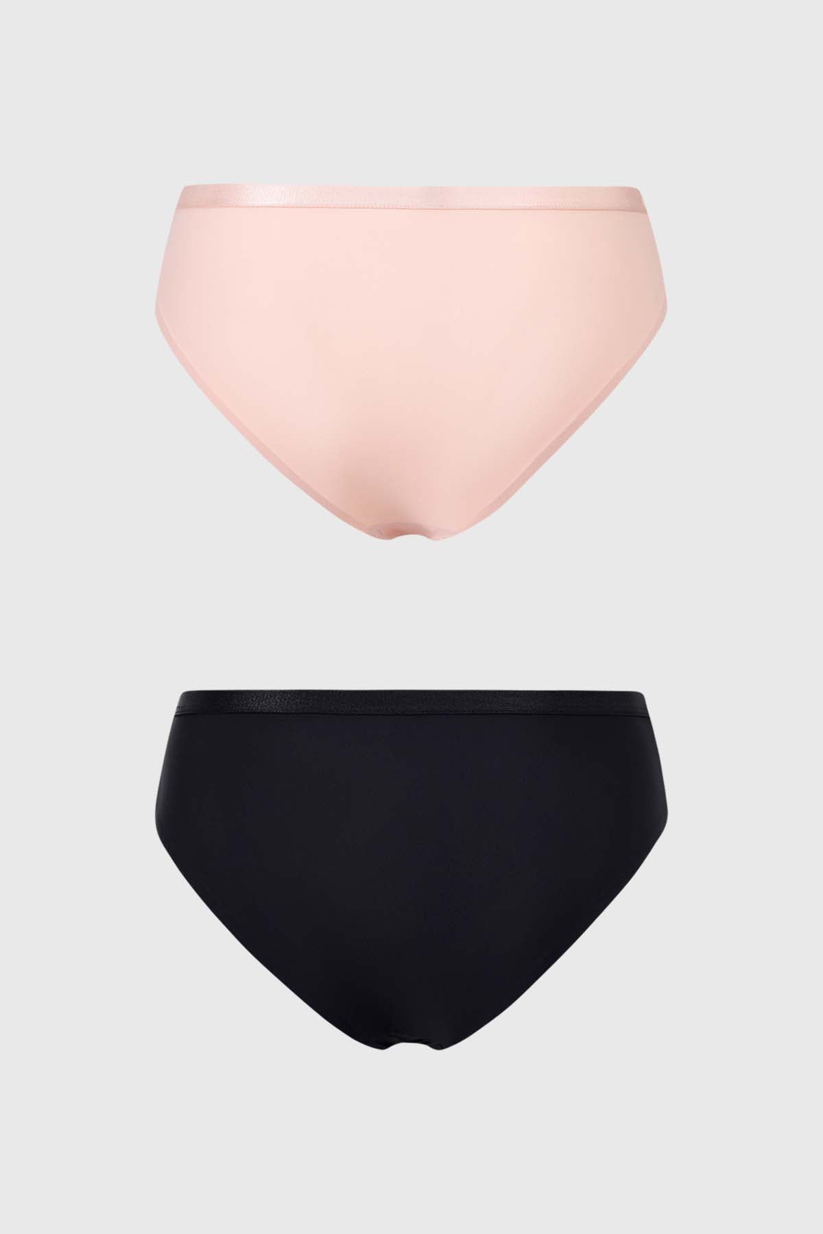 Calzón Mujer Pantaleta Detalle Encaje Damasco