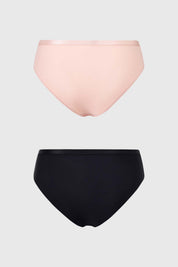 Calzón Mujer Pantaleta Detalle Encaje Damasco