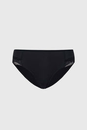 Calzón Mujer Pantaleta Algodón Encaje Negro