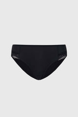 Calzón Mujer Pantaleta Algodón Encaje Negro
