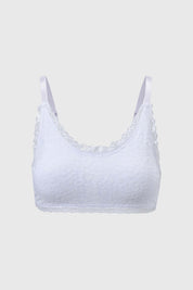 Sostén Mujer Bipack Peto Blanco encaje