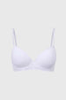 Sostén Mujer Copa Soft Encaje Blanco