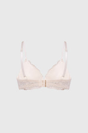 Sostén Mujer Copa Soft Encaje Crudo