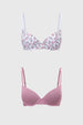 Sostén Mujer Bipack Full Print Blanco