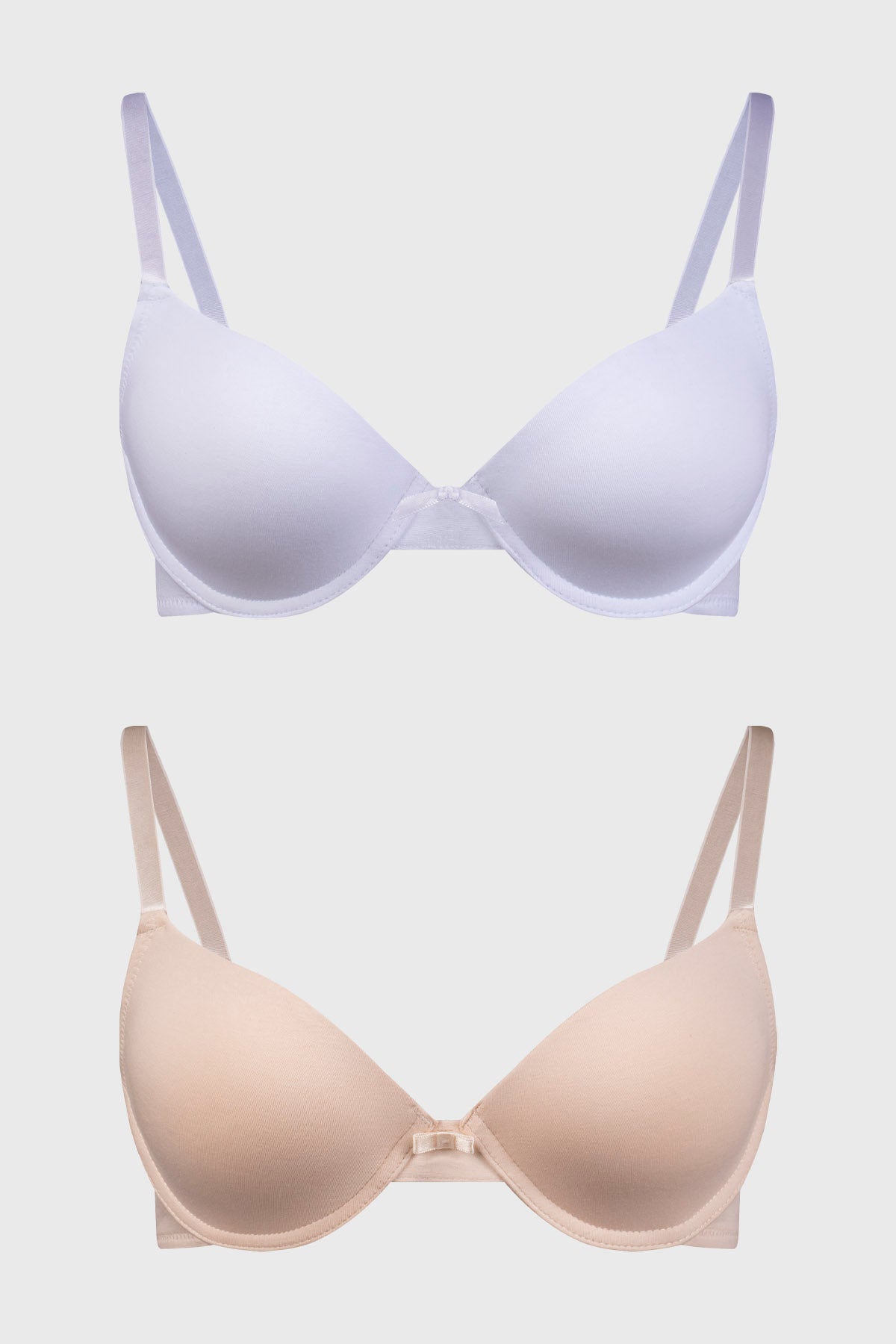 Sostén Mujer Bipack Copa Soft Liso Beige
