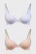 Sostén Mujer Bipack Copa Soft Liso Beige