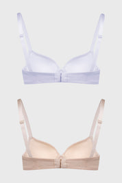 Sostén Mujer Bipack Copa Soft Liso Beige