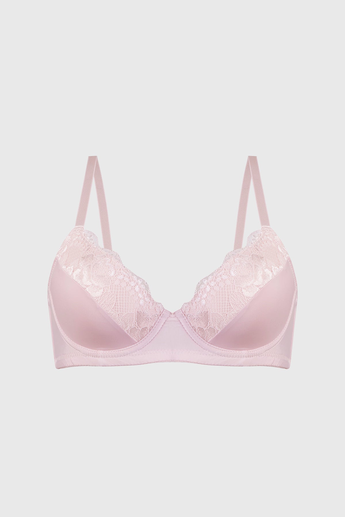 Sostén Mujer Copa Soft Encaje Superior Palo Rosa