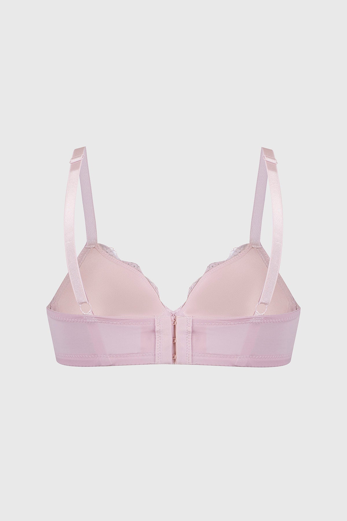 Sostén Mujer Copa Soft Encaje Superior Palo Rosa