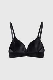 Sostén Mujer Copa Soft Detalle Encaje Negro