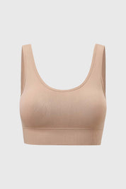 Sostén Mujer Peto Detalle Encaje Camel