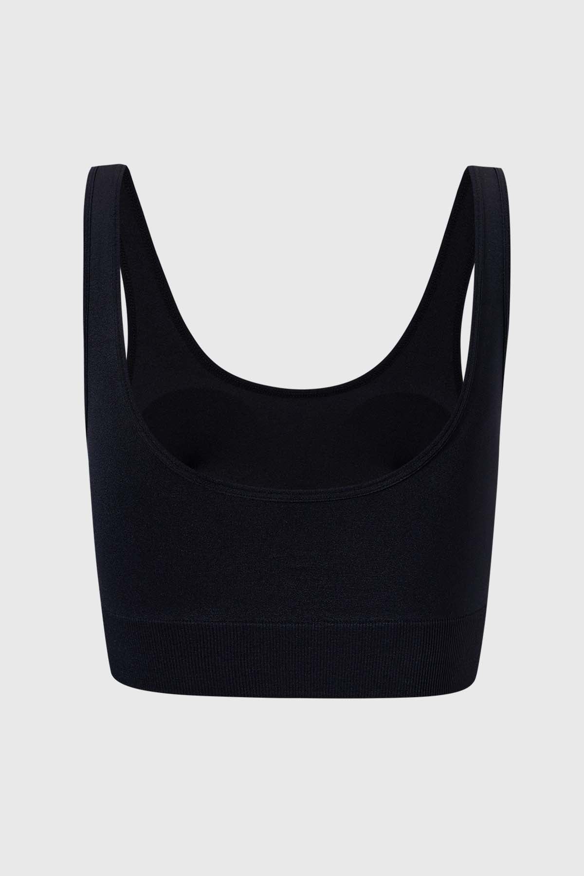 Sostén mujer peto detalle encaje negro