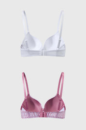 Sostén Mujer Bipack Copa Soft Estampado Rosa