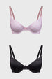 Sostén Mujer Bipack Copa Soft Estampado Palo Rosa