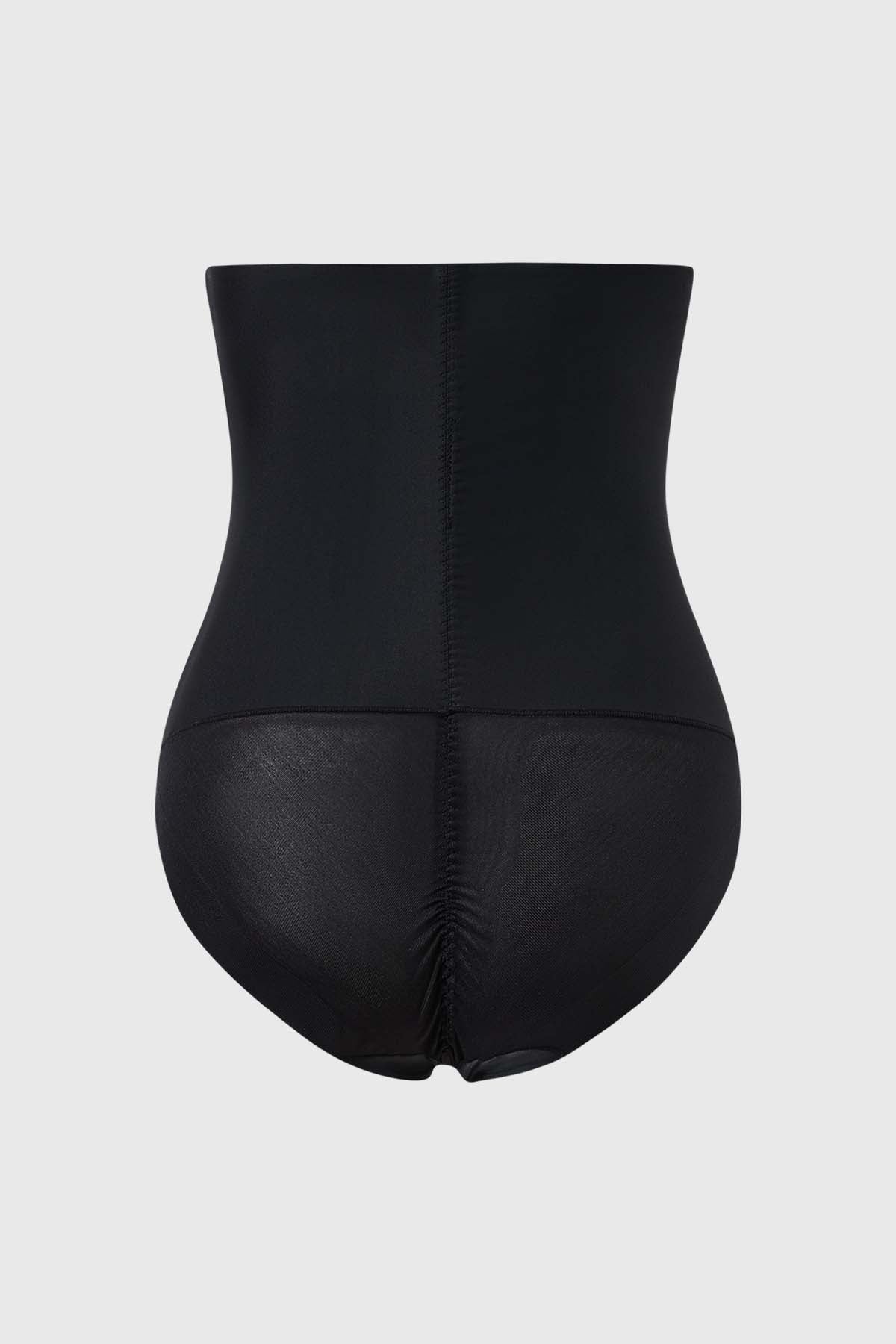 Calzón Mujer Control Abdomen Negro