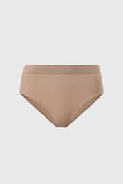 Calzón mujer pantaleta liso café claro